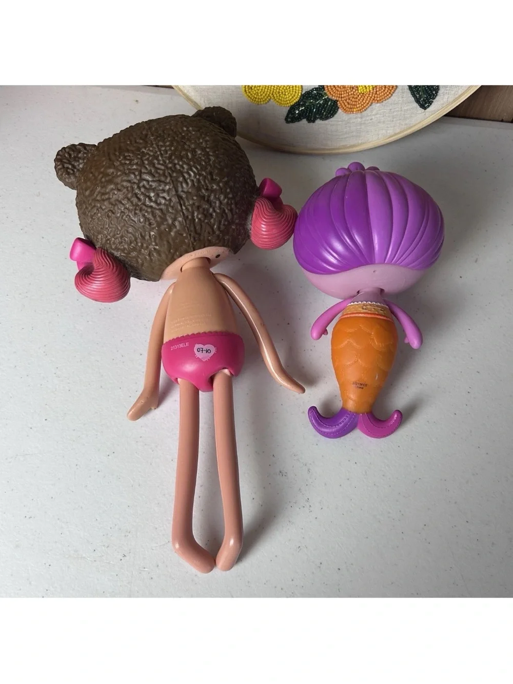 Lalaloopsy Teddy Honeypots 12” Full Size Doll & Mermaid Fin 2009 2012